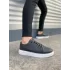 Tb0535 Prime Bağcıklı Cilt Erkek Günlük Sneaker Ayakkabı Cbt - Siyah