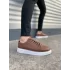 Tb0535 Prime Bağcıklı Cilt Erkek Günlük Sneaker Ayakkabı Cbt - Taba