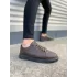 Tb0535 Prime Bağcıklı Cilt Erkek Günlük Sneaker Ayakkabı Cst - Kahverengi