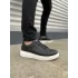 Tb151 Boost Bağcıklı Cilt Erkek Günlük Sneaker Ayakkabı Cbt - Siyah