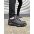 Tb151 Boost Bağcıklı Cilt Erkek Günlük Sneaker Ayakkabı Cst - Siyah