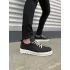 Tb152 Cool Bağcıklı Keten Erkek Günlük Spor Klasik Ayakkabı Kbt - Siyah