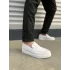 Tb180 Estilo X Bağcıksız Cilt Erkek Günlük Spor Klasik Ayakkabı Cbt - Beyaz