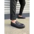 Tb180 Estilo X Bağcıksız Cilt Erkek Günlük Spor Klasik Ayakkabı Cst - Siyah