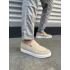 Tb180 Estilo X Bağcıksız Süet Erkek Günlük Spor Klasik Ayakkabı Sbt - Krem