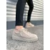 Tb502 Bold Bağcıklı Süet Erkek Günlük Sneaker Ayakkabı Skt - Krem