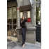 Uzun Kollu Uzun Elbise