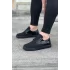 Terzi Bey Tb016 Kömür Rugan Triko Erkek Casual Ayakkabı