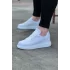 Terzi Bey Tb018 Beyaz Kot Kumaş Erkek Casual Ayakkabı