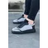 Terzi Bey Tb019 Gri Siyah Triko Erkek Casual Ayakkabı