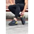Terzi Bey Tb029 3 Bant Legend Kömür Sarı Kalın Taban Casual Erkek Ayakkabı