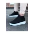 Terzi Bey Tb032 Siyah Bağcıklı Sneakers  Yarım Bilek Bot