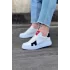 Terzi Bey Tb040 Beyaz Siyah Erkek Casual Ayakkabı