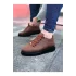 Terzi Bey Tb08 Taba Kömür Düz Erkek Casual Ayakkabı