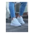 Terzi Bey Tb094 Beyaz Rugan Erkek Casual Ayakkabı
