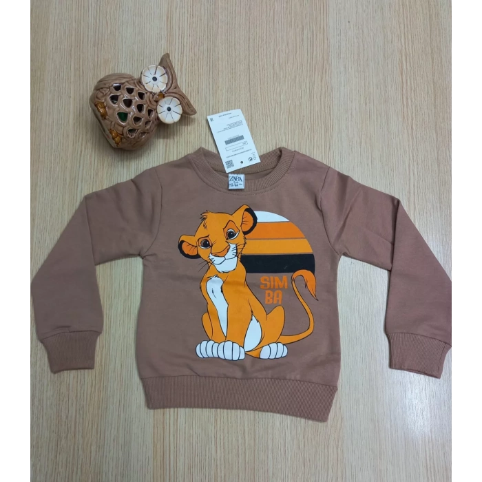 Aslan Kral Baskılı İki İplik Penye İkili Takım