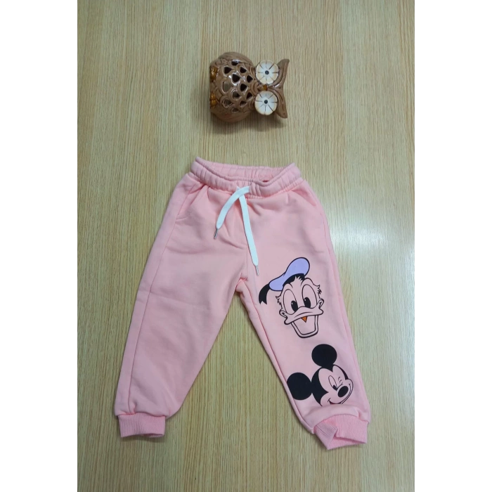 Çocuk Mickey Mouse Baskılı Alt Üst İkili Takımı