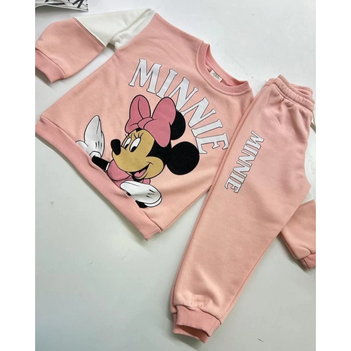 Çocuk Mickey Mouse Baskılı Alt Üst İkili Takımı