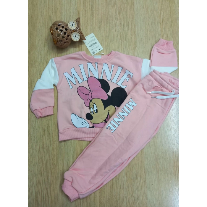Çocuk Mickey Mouse Baskılı Alt Üst İkili Takımı