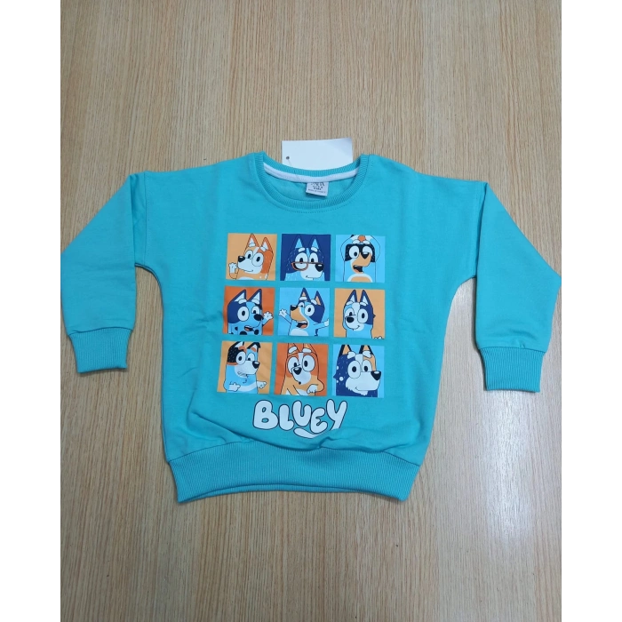 Çocuk Bluey Karekterli Eşofman Takımı Mevsimlikl(1BEDEN BÜYÜK ALINIZ)