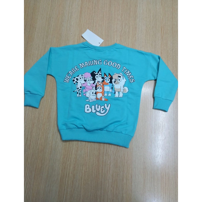 Çocuk Bluey Karekterli Eşofman Takımı Mevsimlikl(1BEDEN BÜYÜK ALINIZ)