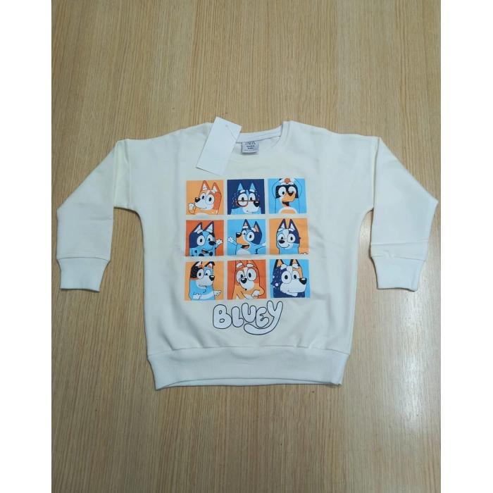 Çocuk Bluey Karekterli Eşofman Takımı Mevsimlikl(1BEDEN BÜYÜK ALINIZ)