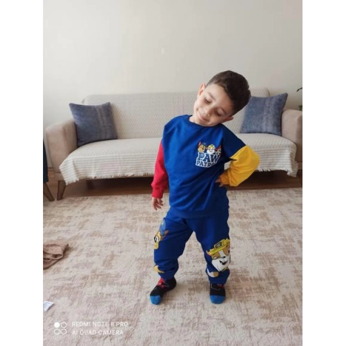 Çocuk Yeni Sezon Pawpetrol Baskılı Eşofman Takımı l(1BEDEN BÜYÜK ALINIZ)