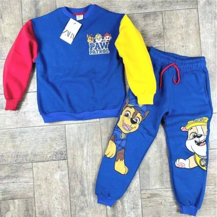 Çocuk Yeni Sezon Pawpetrol Baskılı Eşofman Takımı l(1BEDEN BÜYÜK ALINIZ)