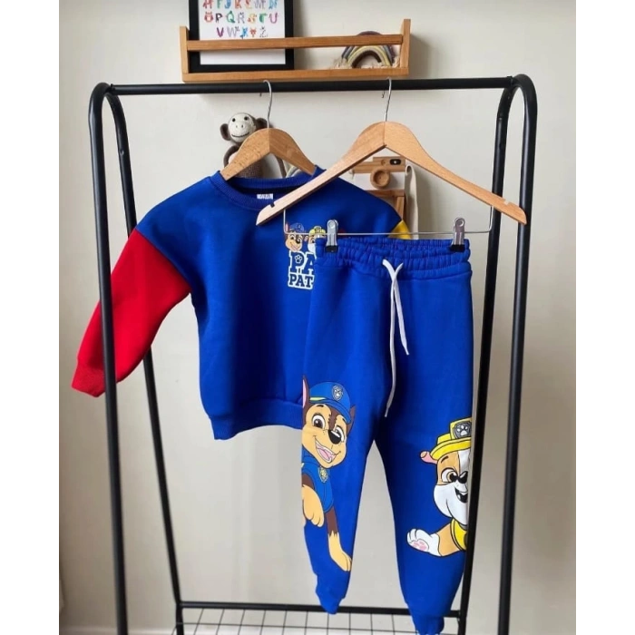 Çocuk Yeni Sezon Pawpetrol Baskılı Eşofman Takımı l(1BEDEN BÜYÜK ALINIZ)