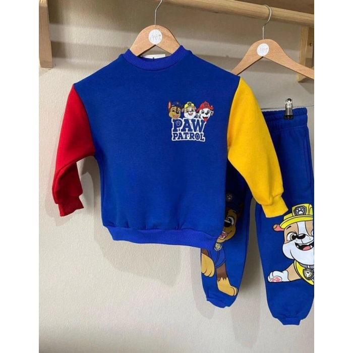 Çocuk Yeni Sezon Pawpetrol Baskılı Eşofman Takımı l(1BEDEN BÜYÜK ALINIZ)