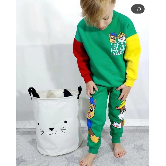 Çocuk Yeni Sezon Pawpetrol Baskılı Eşofman Takımı l(1BEDEN BÜYÜK ALINIZ)