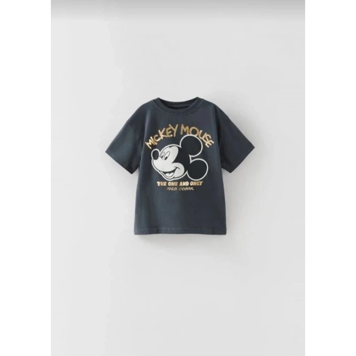 Yeni Sezon Erkek Çocuk Mickey Mouse Şortlu Takım