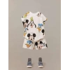 Çocuk Mickey Friend Baskılı İkili Takım