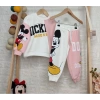 Çocuk Mickey Mouse Baskılı Alt Üst İkili Takımı