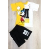 Erkek Çocuk Mickey Baskılı İkili Takım