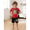 Yeni Sezon Erkek Çocuk Çizgi Film Karakterli Şortlu Takım