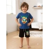 Yeni Sezon Erkek Çocuk Çizgi Film Karakterli Şortlu Takım