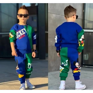 Çocuk Mickey Karakter Baskılı Iki Iplik Takımı