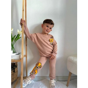 Aslan Kral Baskılı İki İplik Penye İkili Takım