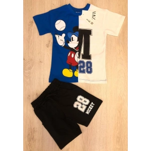 Erkek Çocuk Mickey Baskılı İkili Takım