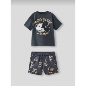 Yeni Sezon Erkek Çocuk Mickey Mouse Şortlu Takım