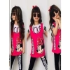 Kız Çocuk Pembe Minnie Mouse Üçlü Takım