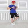 Erkek Çocuk Mavi Spiderman Çantalı Maskeli Dörtlü Takım