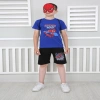 Erkek Çocuk Mavi Spiderman Çantalı Maskeli Dörtlü Takım