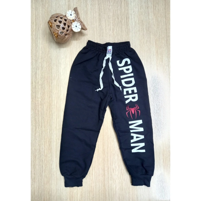 Erkek Çocuk Spiderman Baskılı Pamuklu Penye İkili Takım