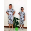 Erkek Çocuk Arabalı Şortlu İkili Takım