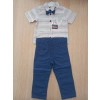 Erkek Çocuk Keten Gömlek & Lacivert Keten Pantolon