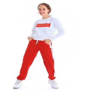 Kız Çocuk For Me Baskılı Kompak Penye İkili Takım