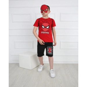 Erkek Çocuk Spiderman 2-10 Yaş İkili Takım [Maske Hediyeli]