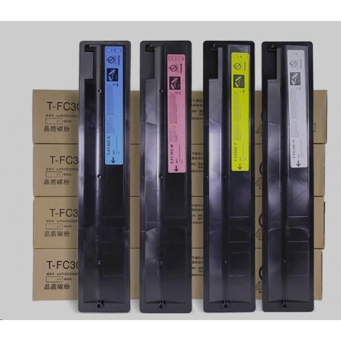 ~(Premium) Muadil Toner~ Toshiba uyumlu TFC30D/TFC30E UNIVERSAL SARI (500gr) -33.6K - Sarı